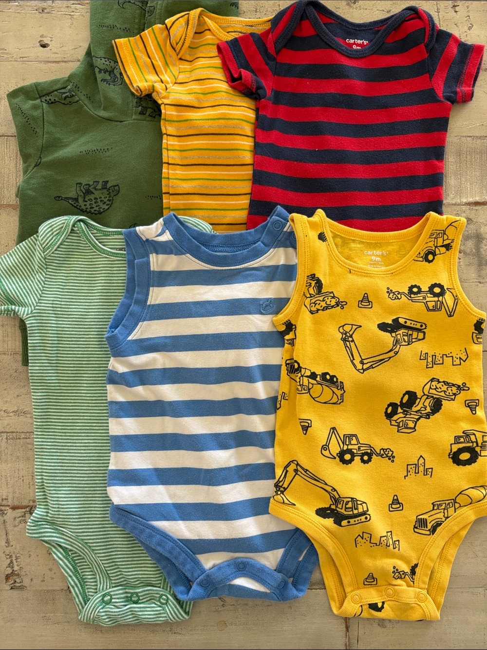 Carter’s 6 Piece 6-9 Months Baby Boy Bundle